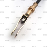สายเบรคมือ ข้างซ้าย/ขวา ใส่ร่วมกัน 1 เส้น สีดำ สำหรับ Datsun/Nissan FAIRLADY 240Z 260Z ปี 1970-1978